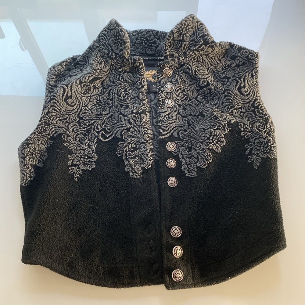 Country clothing fleece vest